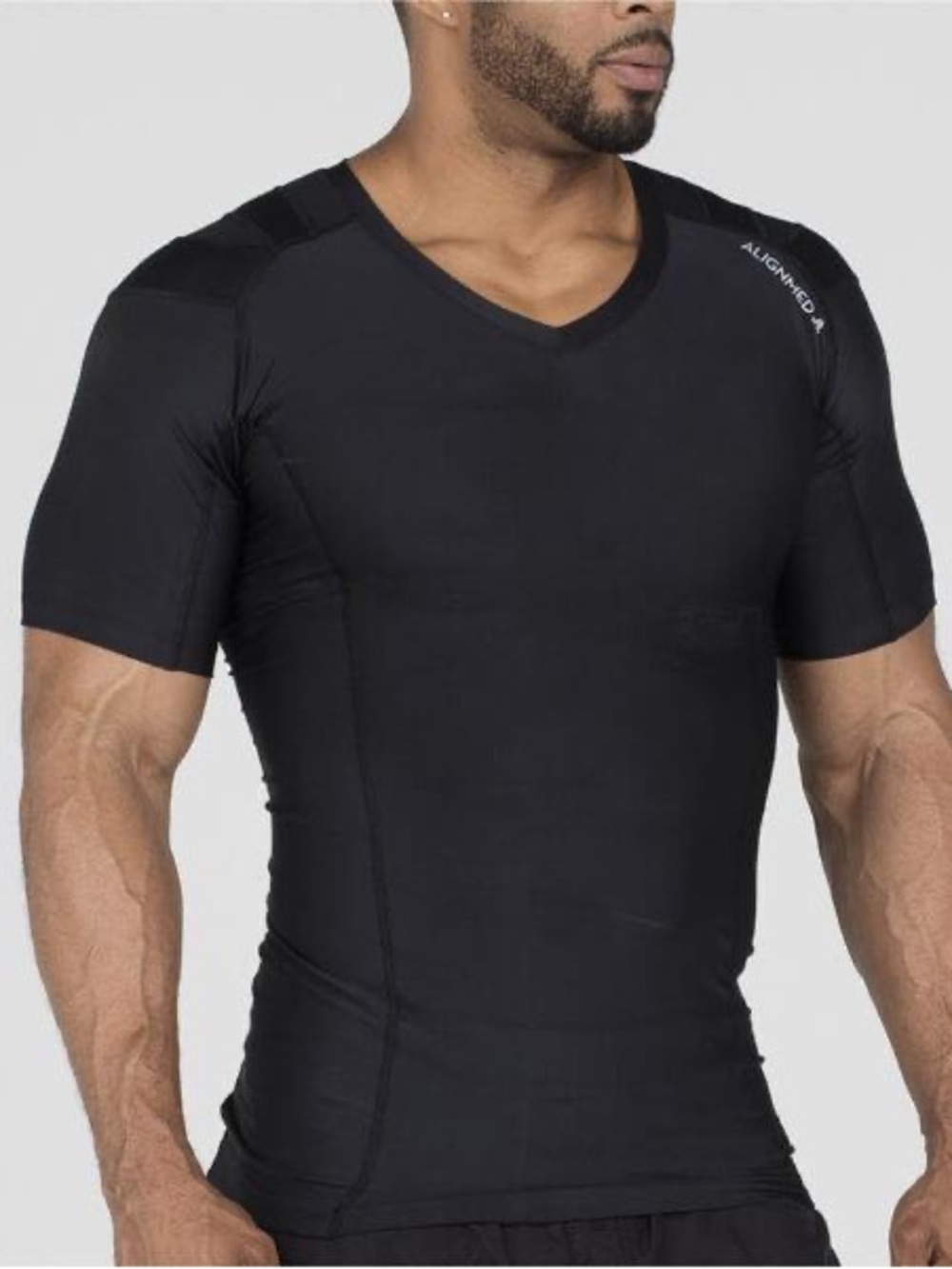 Alignmed Posture Shirt Pullover Black